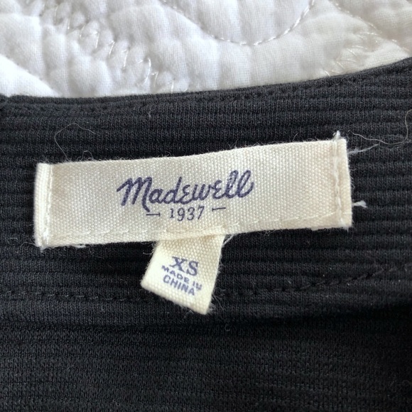 Madewell Gallerist Ponte Knit Color Block Top - Picture 5 of 7